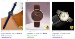 French Connection Wrist Watches Upto 90% off
