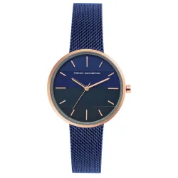 French Connnection Analog Blue Dial Womens Watch