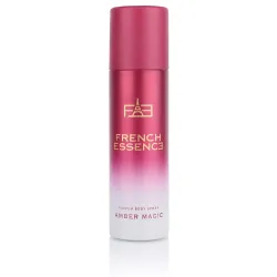 French Essence Amber Magic | Deodorant for Men and Women | No Gas | Body Spray | Fresh Fragrance | Long Lasting Scent 120Ml Each - Pack of 1