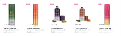 Image of French Essence Deodorant From ₹40