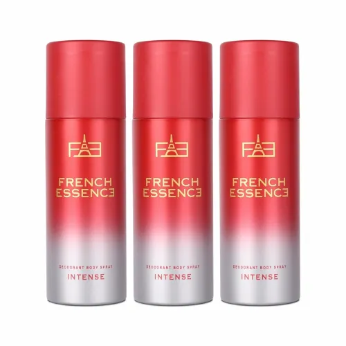 Image of French Essence Intense Deodorant for Men pack of 3