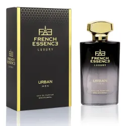 French Essence Luxury Urban Perfume for Men Woody Leather Long Lasting Eau de Parfum 60 ml