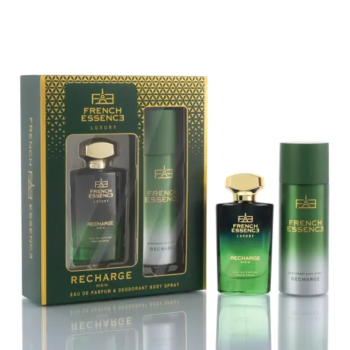 Image of FRENCH ESSENCE Luxury Gift Set For Men - Perfume 60Ml & Deodorant 120Ml