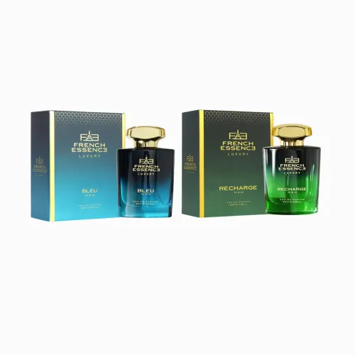 Image of FRENCH ESSENCE Men Set Of 2 Long Lasting Eau De Parfum - 60 ml Each