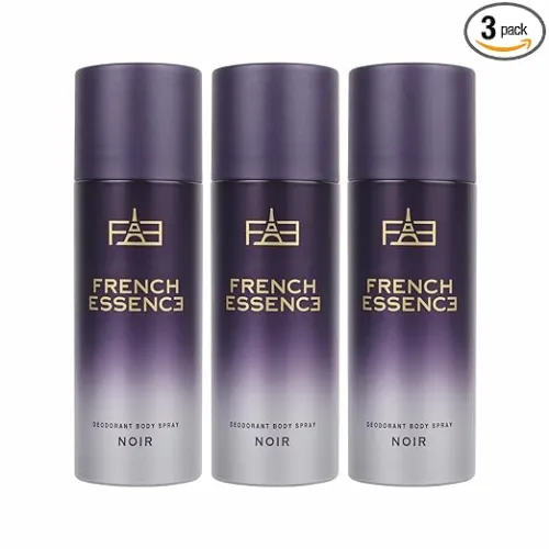 Image of French Essence Noir| Deodorant for Men and Women | Body Spray | Long Lasting Scent 