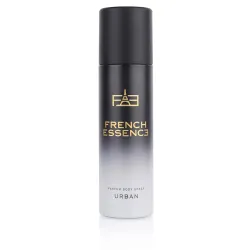 French Essence Urban Deodorant | No Gas Body Spray for Men & Women | Long-Lasting Fresh Fragrance | 120 ml