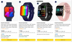French Connection Calling Smartwatches upto 90% Discount
