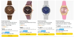 French Connection Womens Watch at minimum 82% Discount