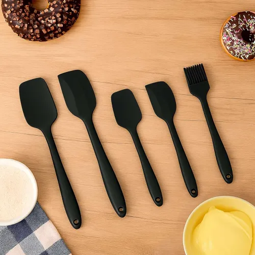 Image of Frenchware Curve Pro Silicone Kitchen Utensil Set (5-Piece)