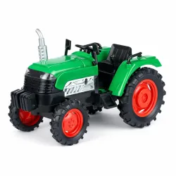 Frendo Farm Tractor Toy for Kids | Push-Back Action Farming Vehicle | Durable ABS Plastic Tractor Toy for Boys & Girls (3+ Years)|Green