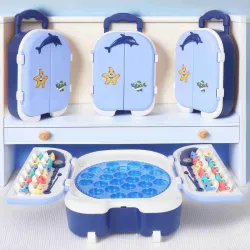 frendo Funny Fishing Game For Kids | Lithium Battery | C-Type Charging | Made in India (Blue)