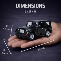 Frendo Off-Road SUV Toy Car with Lights & Sound| Push-Back Action Vehicle