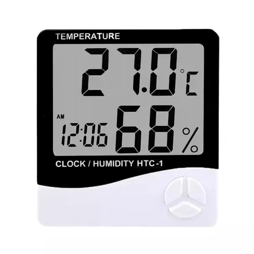 Image of FreshDcart HTC-1 Room Thermometer with Humidity Incubator Meter and Accurate Temperature Indicator 