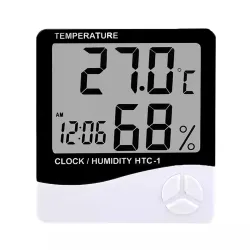 FreshDcart HTC-1 Room Thermometer with Humidity Incubator Meter and Accurate Temperature Indicator