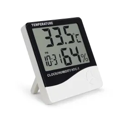 FreshDcart Room Temperature Thermometer with Humidity Meter – Accurate Indoor Sensor, Clear LCD Display, Digital Wall Cl
