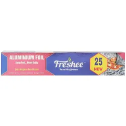 FRESHEE Aluminium FOIL ROLL 20 Mtrs (Pack of3)