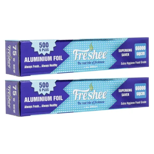 Image of Freshee Aluminium Foil Roll (22m, Pack of 2)