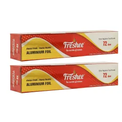 Freshee New Disposable Aluminium Silver Kitchen Foil 