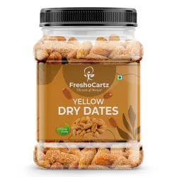 FreshoCartz Yellow Sukha Khajoor 1kg