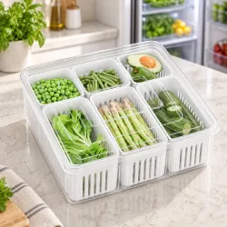 Fridge Storage Boxes Freezer Storage Containers