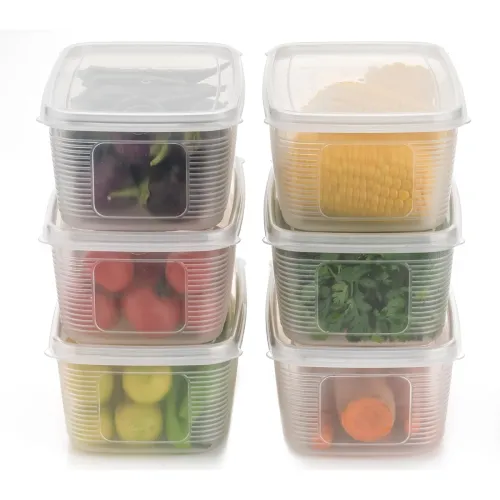 Image of Fridge Storage Container 1800 ml | Airtight & Leak-Proof Refrigerator Organizer Box