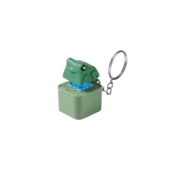 Frog Sound Keychain – CUTE & FUNNY Croaking Battery Frog Key Ring for Kids, Bags, Car Keys, Gifting | Portable Funny Ani