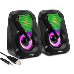 FRONTECH 10W RGB USB Computer Speakers SPK-0004
