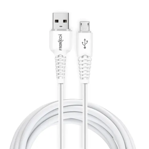 Image of FRONTECH 17W / 3.4A Super Fast Charging 1M PVC USB to V8 Data Cable for Smartphones, Tablets, Laptops & other Micro USB 
