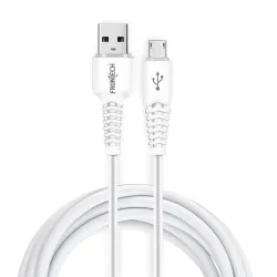 FRONTECH 17W / 3.4A Super Fast Charging 1M PVC USB to V8 Data Cable for Smartphones, Tablets, Laptops & other Micro USB 