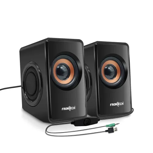 Image of FRONTECH 2.0 USB Multimedia Speakers 5W Black