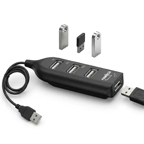 Image of Frontech 4 Port USB Hub