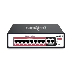 Frontech 8+2 Port PoE+ Switch