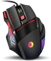 Frontech AeroStrike Wired USB Gaming Mouse with 7 Buttons