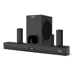 FRONTECH Arena 300 Watts Dolby Digital Soundbar with Wired Subwoofer for Extra Deep Bass, 5.1 Channel Home Theatre with 