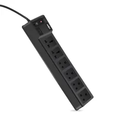 FRONTECH Extension Cord 2 Universal Sockets Extension Board 
