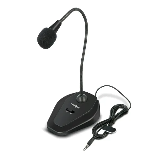 Image of FRONTECH Flexible 3.5mm Jack Microphone for PC Desktop