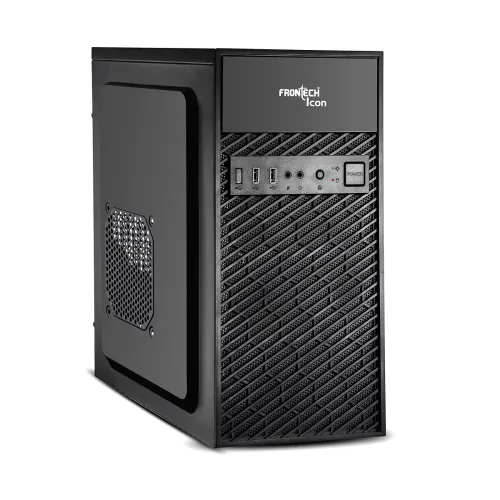 Image of Frontech Icon Silver Series Computer Cabinet