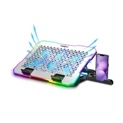 Frontech Laptop Cooling Pad 6×60mm RGB Fans