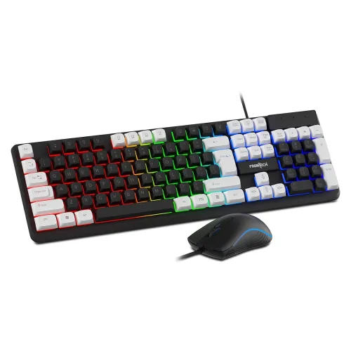 Image of Frontech Quantum Striker Gaming Combo Keyboard with Optical Mouse 