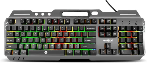 Image of Frontech Wired RGB Gaming Keyboard (104 Keys) 