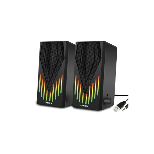 Image of FRONTECH RGB USB 2.0 Multimedia Speakers