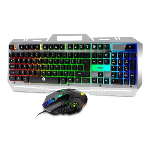 Image of FRONTECH Wired Super Design Gaming Keyboard and Optical Mouse 