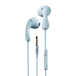 FRONTECH Wired in Ear Earphone with Mic, 3.5 mm Jack Connectivity, 10 mm Drivers and Speaker 6U++ for HD Audio Quality, TPE Wire for Durability & Tangle-Free Multimedia Experience (EF-0082,....