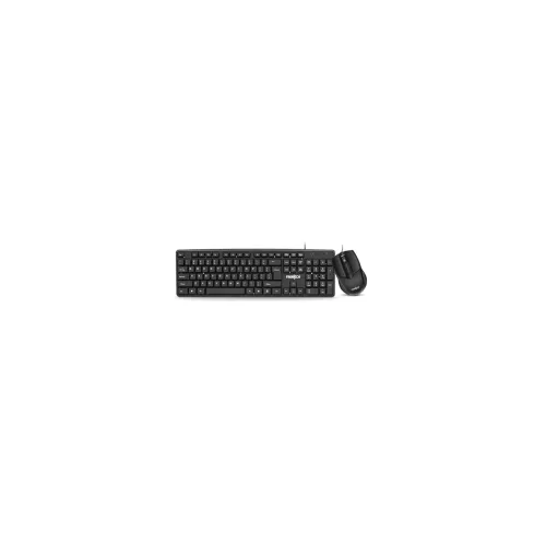 Image of FRONTECH Wired USB Keyboard and Mouse Combo