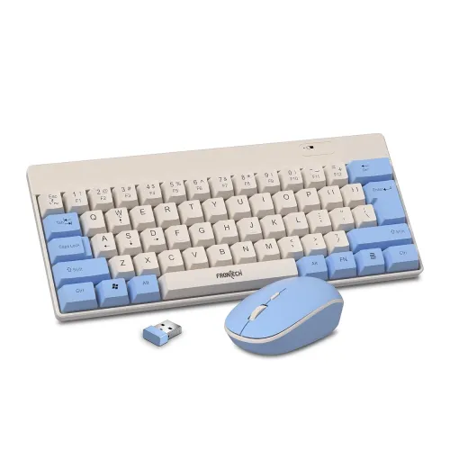 Image of Frontech Wireless Keyboard and Mouse Combo