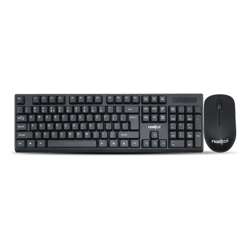 Image of FRONTECH Wireless Keyboard & Mouse Combo