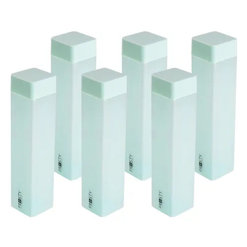 Image of Frosty Plastic Water Bottle Set of 6, 1L