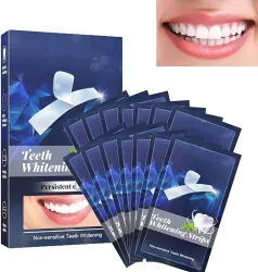 FROWWY Advanced Teeth Whitening Strips Teeth Wipe (Pack of7)