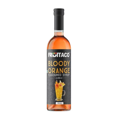Image of Fruitaco Orange Syrup for Cocktails & Mocktails (750ml)