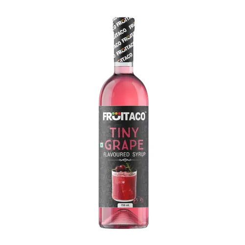 Image of Fruitaco Tiny Grape Syrup 750ml – Perfect for Mocktails, Cocktails & Mojitos